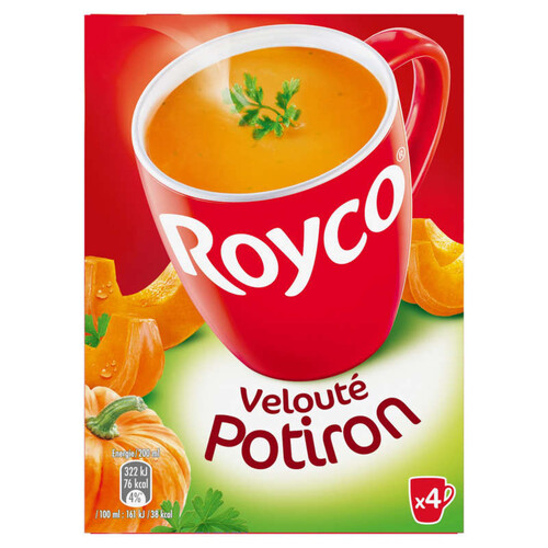 Royco Velouté Potiron Sachets De 4x16,4g