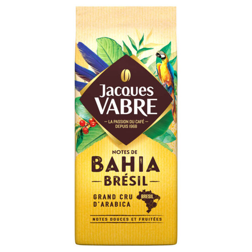 Jacques Vabre Café moulu Bahia Brésil 250g
