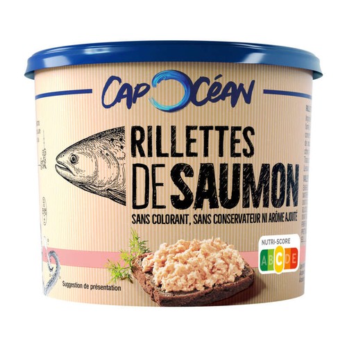 Cap Océan Rillettes De Saumon 150g