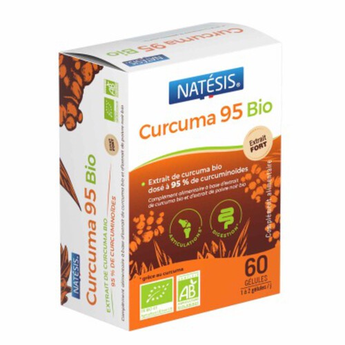 [Par Naturalia] Natesis Curcuma 95  Bio - 60 Gélules