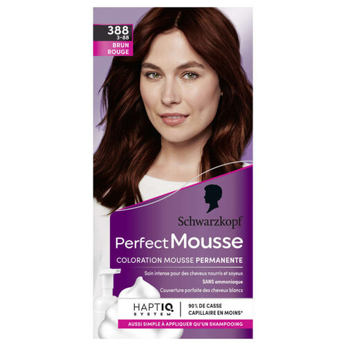 Schwarzkopf Coloration Mousse Permanente Brun rouge