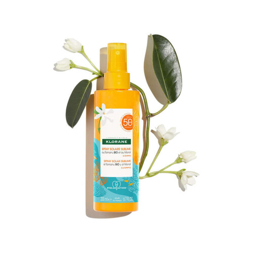 [Para] Klorane Spray Solaire Sublime Spf 50 Au Tamanu Bio 200ml