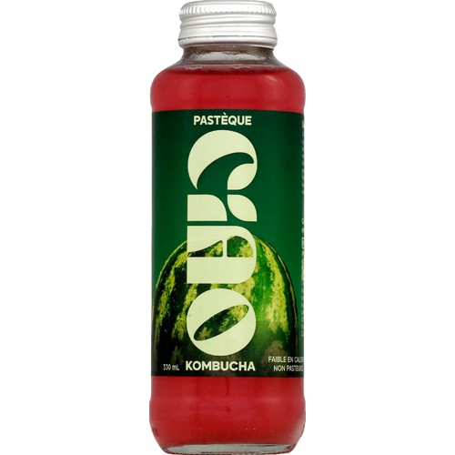 Ciao Kombucha Saveur Pastèque 33cl