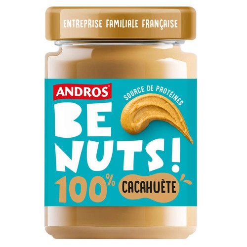 Andros Be Nuts PAT 100% Cacahuète 320g
