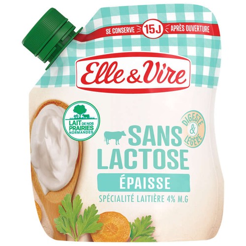 Elle & Vire Spécialité laitière sans lactose 33cl