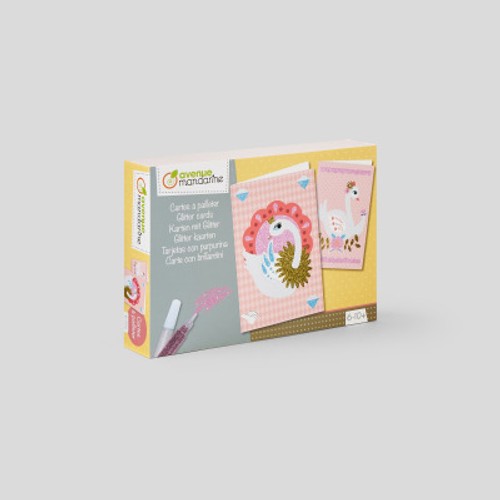 Avenue Mandarine Coffret Cartes à Pailleter