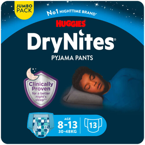 Drynites® 8-15 Ans Garçon X16