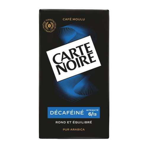 Carte Noire Café Pur Arabica Décaféiné 250g