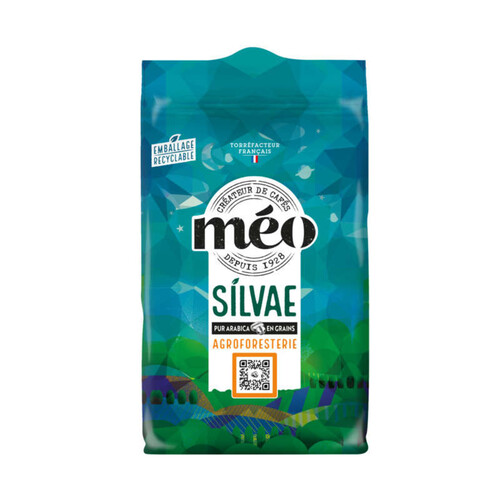 Méo Silvae pur arabica en grains 500g