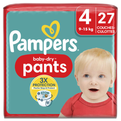 Pampers Baby Dry Pants Couches Culottes T4 x27