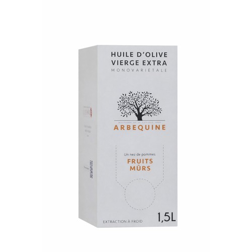 Huile d’olive vierge extra variété Arbequina