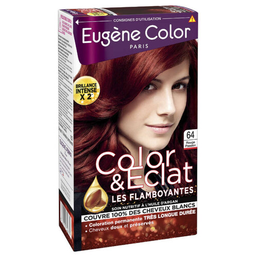 Eugène Color Coloration Rouge Profond N°64 Boite 163G
