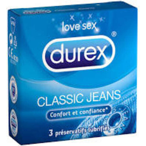 Durex Classic Jeans X3