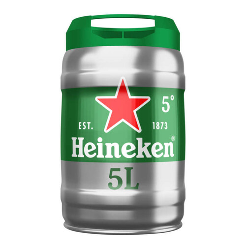 Heineken Bière Blonde Fût 5L 5°