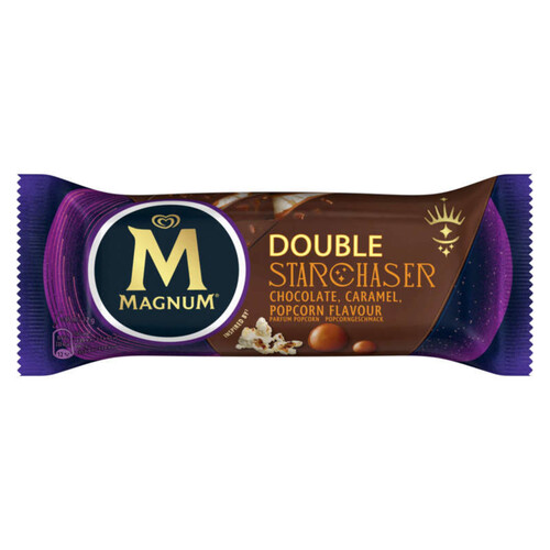 Magnum Double starchaser Chocolat caramel Pop-corn 72g