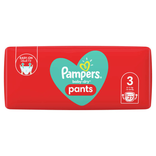 Pampers Baby Dry Pants Paquet T3X27