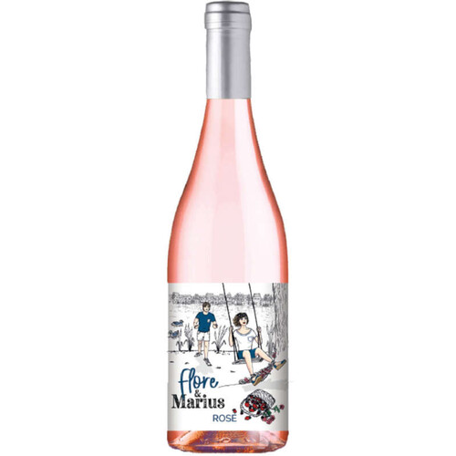 Flore & Marius Atlantique Rosé Igp 75cl