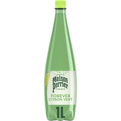 Maison Perrier Forever Boisson Gazeuse Aromatisée Citron Vert 1L
