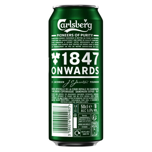 Carlsberg Bière Blonde 50 cl