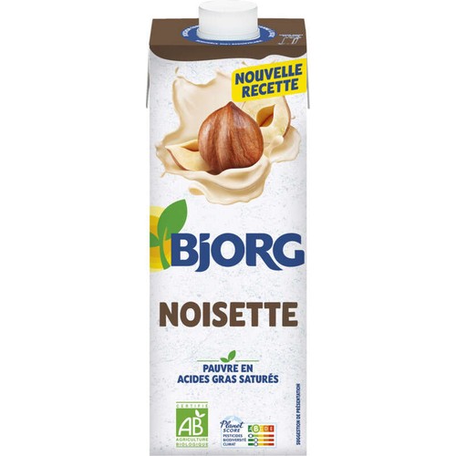 Bjorg Boisson Végétale Noisette Bio 1L