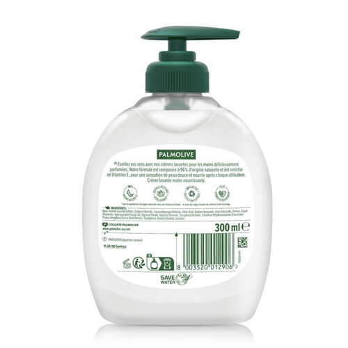 Palmolive Soin Délicat Savon Main Pompe Amande & Lait 300ml