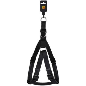 Animalis Harnais Basic Confort T3 25mm et 75/96cm pour Chien Noir