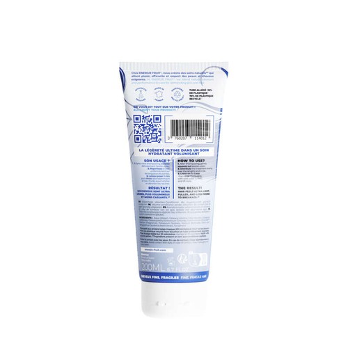 Energie Fruit Airlift Peptide Soin Démêlant Force et Volume Cheveux Fins et Fragiles 200ml