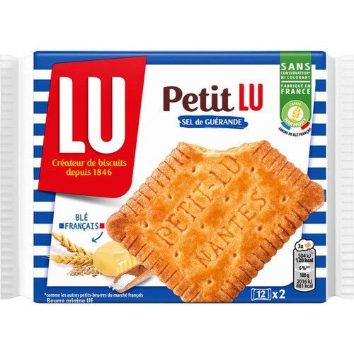 Lu Petit Lu Biscuits au Beurre et Sel de Guérande 200g