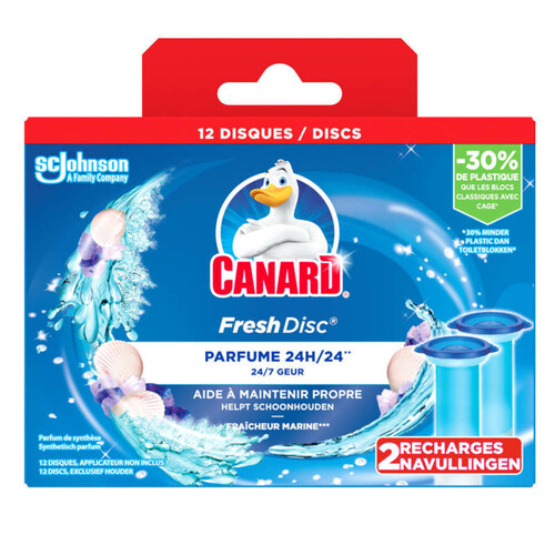 Canard Fresh Disc Fraîcheur Marine 2*6 Disques