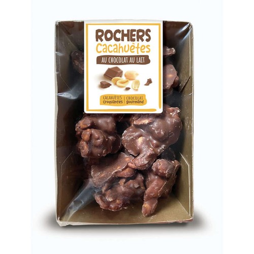 Lightbody Rochers cacahuètes au chocolat au lait 160g