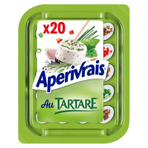 Apérivrais Bouchées de fromage à l'ail et fines herbes 100G