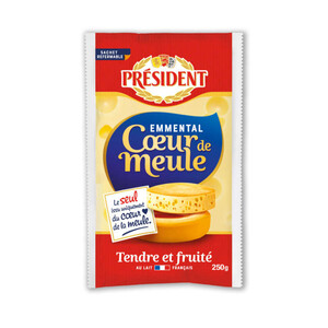 Président Emmental Cœur De Meule Portion 250g