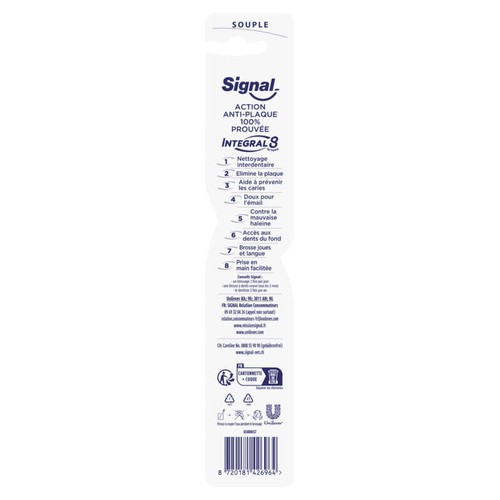 Signal Brosse À Dents Intégral 8 Complet Souple
