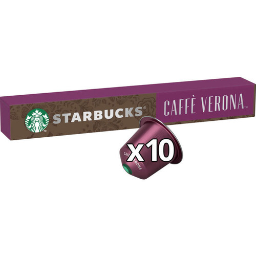 Starbucks Sbux Nespresso Veronax10 55G