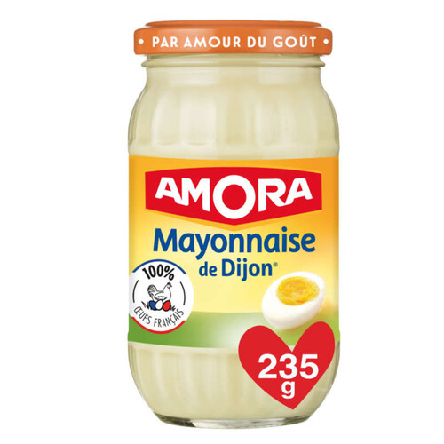 Amora Mayonnaise de Dijon Nature 235g.