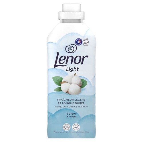 Lenor Adoucissant Fraîcheur légère et longue durée Coton x42