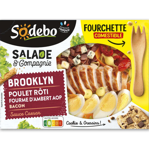 Sodebo Salade & compagnie Brooklyn 320g