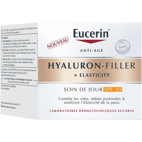 [Para] Eucerin Hyaluron-Filler + Elasticity Soin de Jour SPF30 50ml