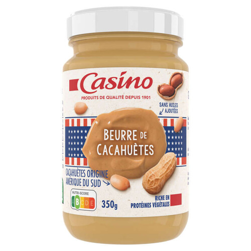 Casino Beurre de Cacahuètes 350g