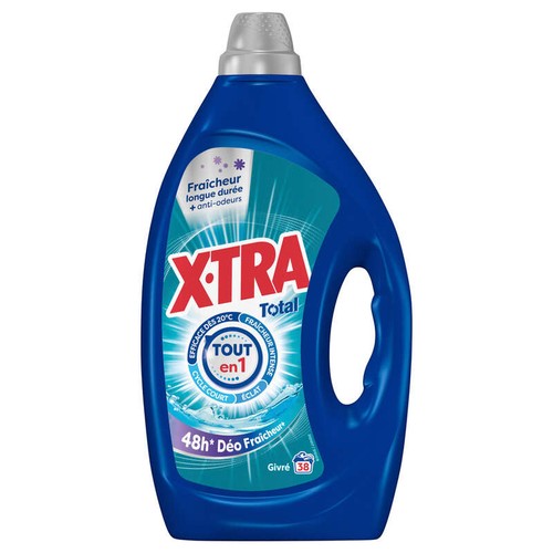 X-Tra Total Déo Fraîcheur+ Givré 38 Lavages