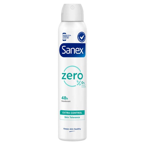Sanex Déodorant Spray sans sels d'aluminium Zéro 0% 200ml