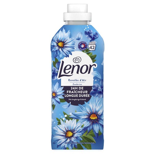 Lenor Envolée d'Air Adoucissant Fraîcheur longue durée x42 Lavages