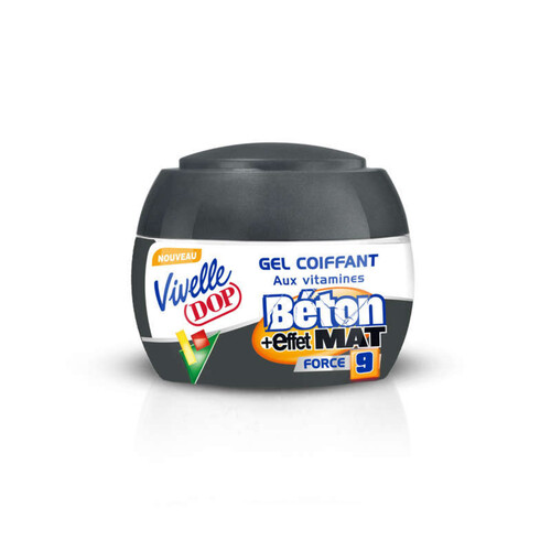 Vivelle Dop Gel Coiffant Béton +Effet Mat Force 9 150Ml