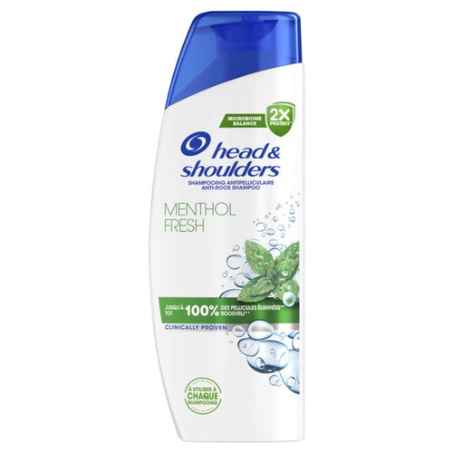 Head & Shoulders menthol fresh shampoing antipelliculaire 330ml