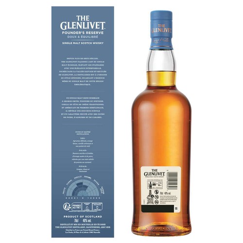 The Glenlivet Founder's Reserve. Scotch 70cl