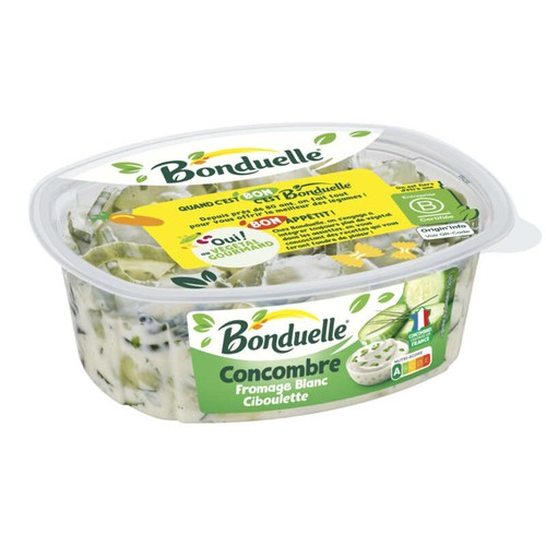 Bonduelle Concombres au Fromage Blanc & Ciboulette 320g