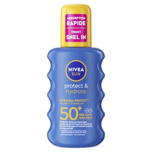 Nivea Crème solaire spray  FPS 50+ Protect & Hydrate 200ml