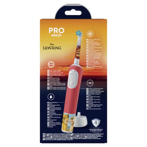 Oral-B Pro Kid Brosse À Dents Électrique Le Roi Lion