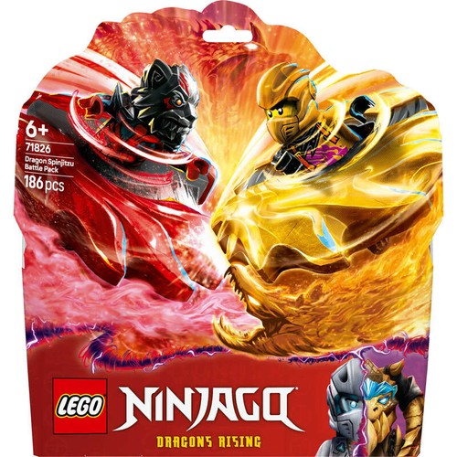 LEGO Ninjao Pack de combat Spinjitzu du dragon 6+