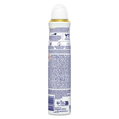 Dove Déodorant Spray Anti-Transpirant Noix de Coco & Fleur de Jasmin 200ml